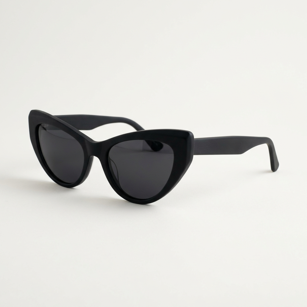 The Fitzrovia cat-eye sunglasses on white