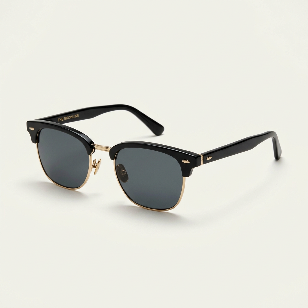 The Islington browline sunglasses on white