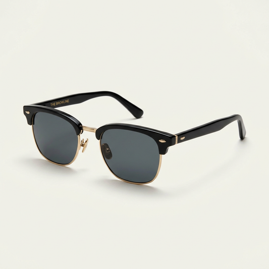 The Islington browline sunglasses on white
