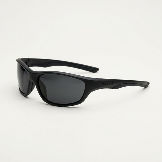 The Richmond sport wrap sunglasses on white